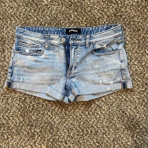 Express Shortie Shorts